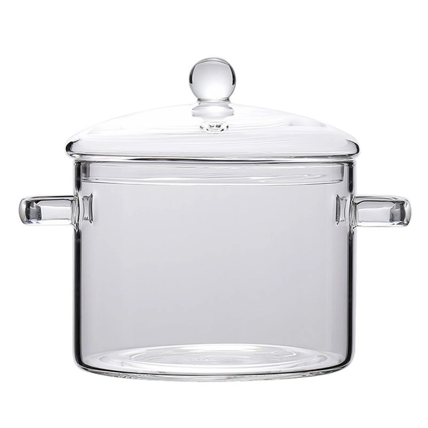 Glass Soup Pots Saucepan with Cover Dust-proof Simmer Pot with Handle for Cooking Ramen Oatmeal Other Dishes shipping from usa