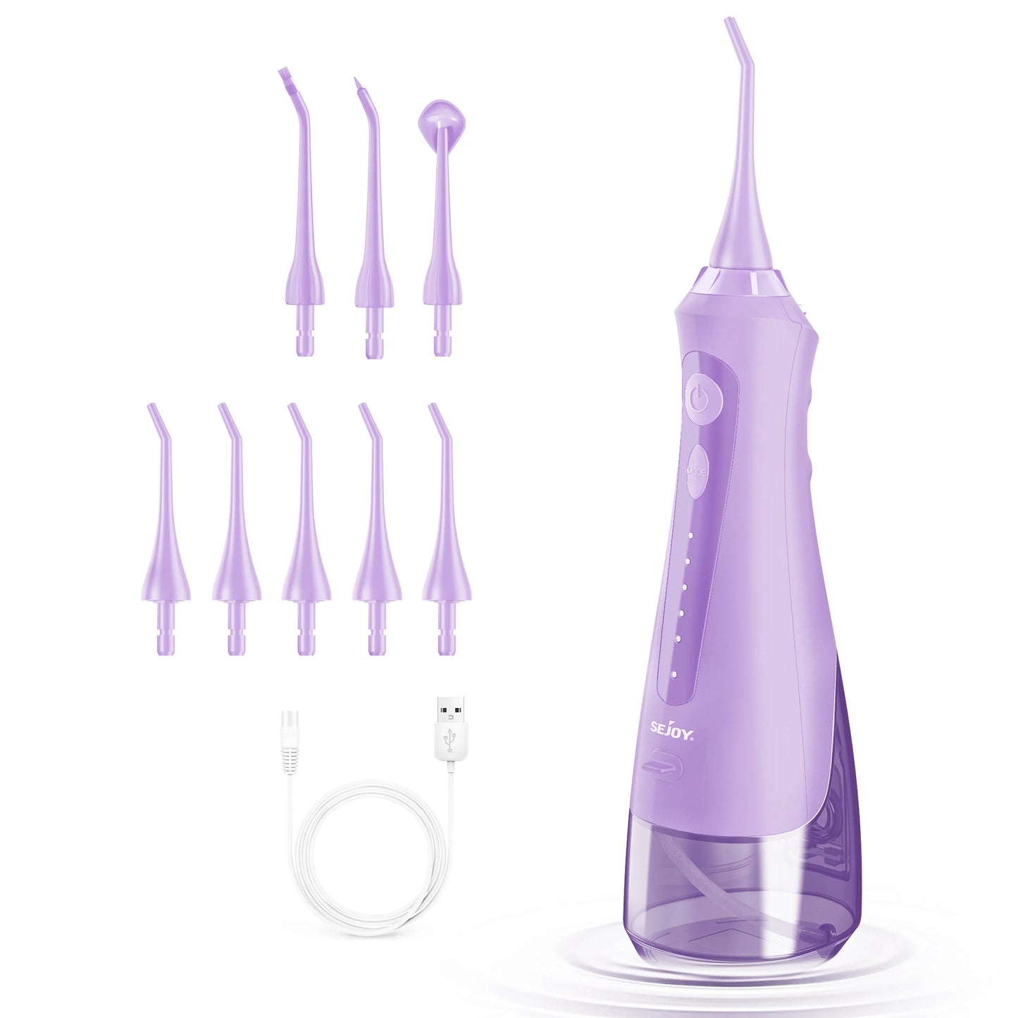 SEJOY Irrigator Dental + Electric Toothbrush Set Water Flosser Mouth Teeth Cleaning Machine For Home