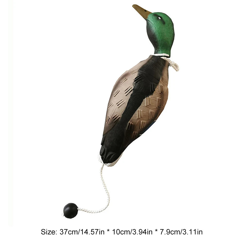 Dead Duck Dummy Bumper Floating Mimics Dead Duck Bumper Dog Toy Decoy for Outdoor Training Waterfowl Retriever