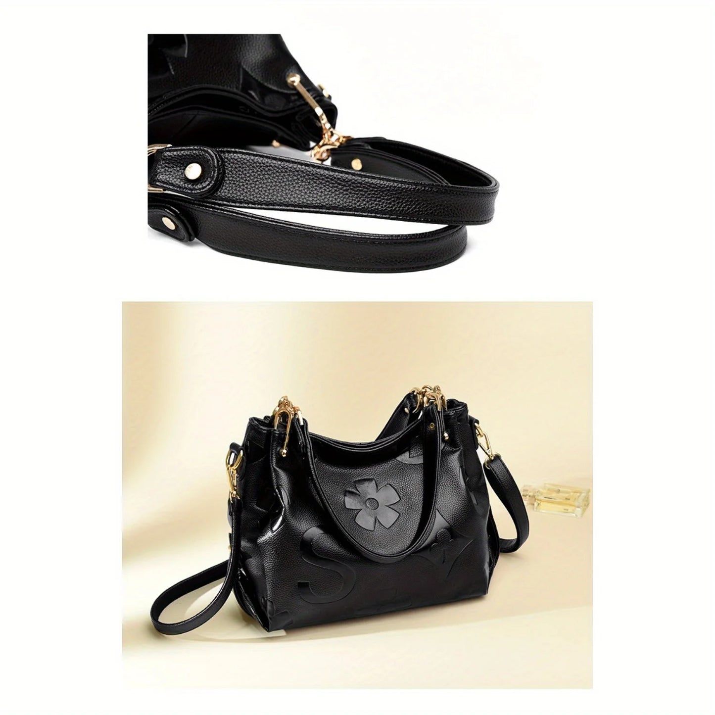 2025 new women's Tote bag, retro single-shoulder crossbody bag, large-capacity women's bag commuting bag, suitable for daily tra