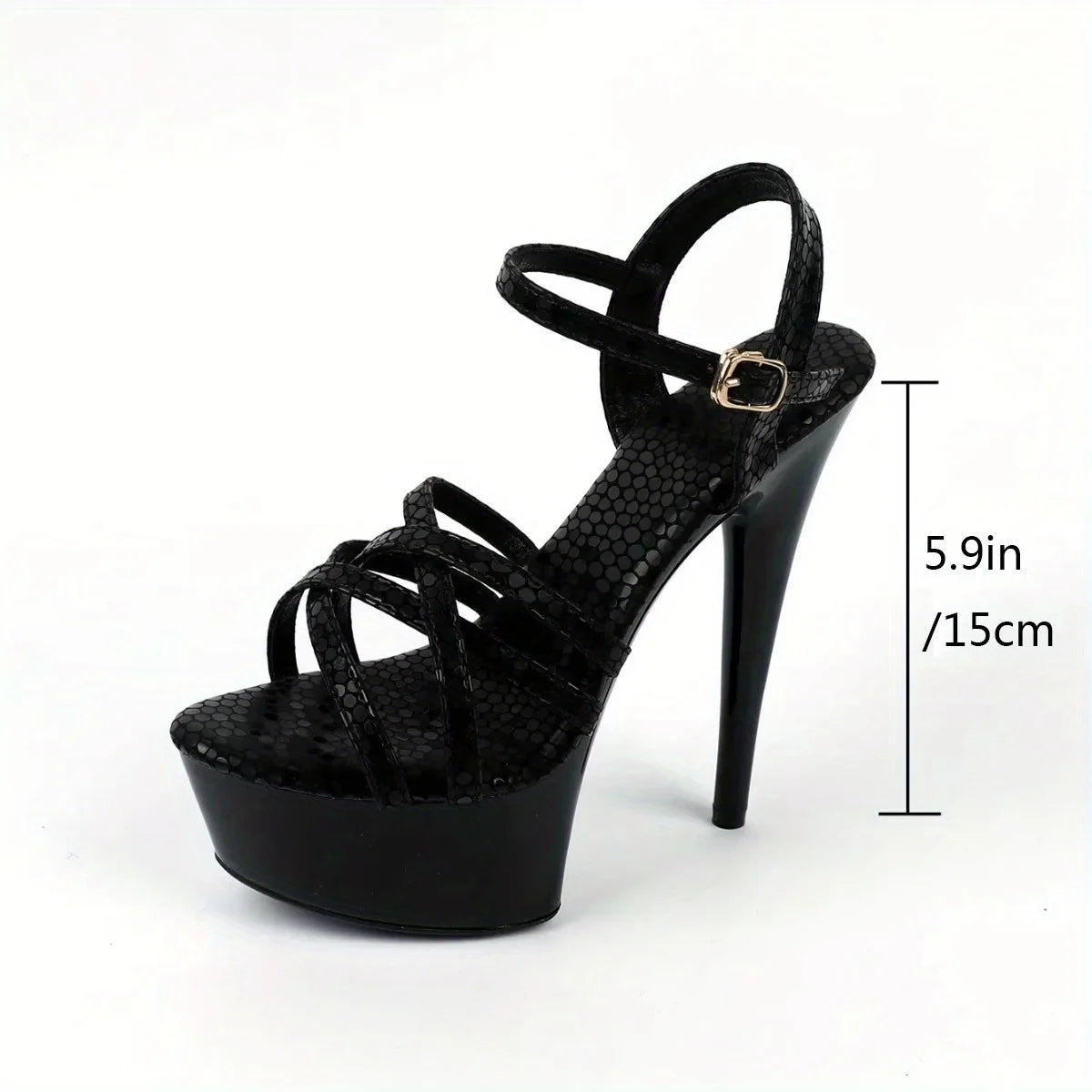 【Send from US Inc TaxsWomen's Breathable High Sandals Fashion Wedding Party Spring/Summer Thin Heel Send from US with Inc Taxes