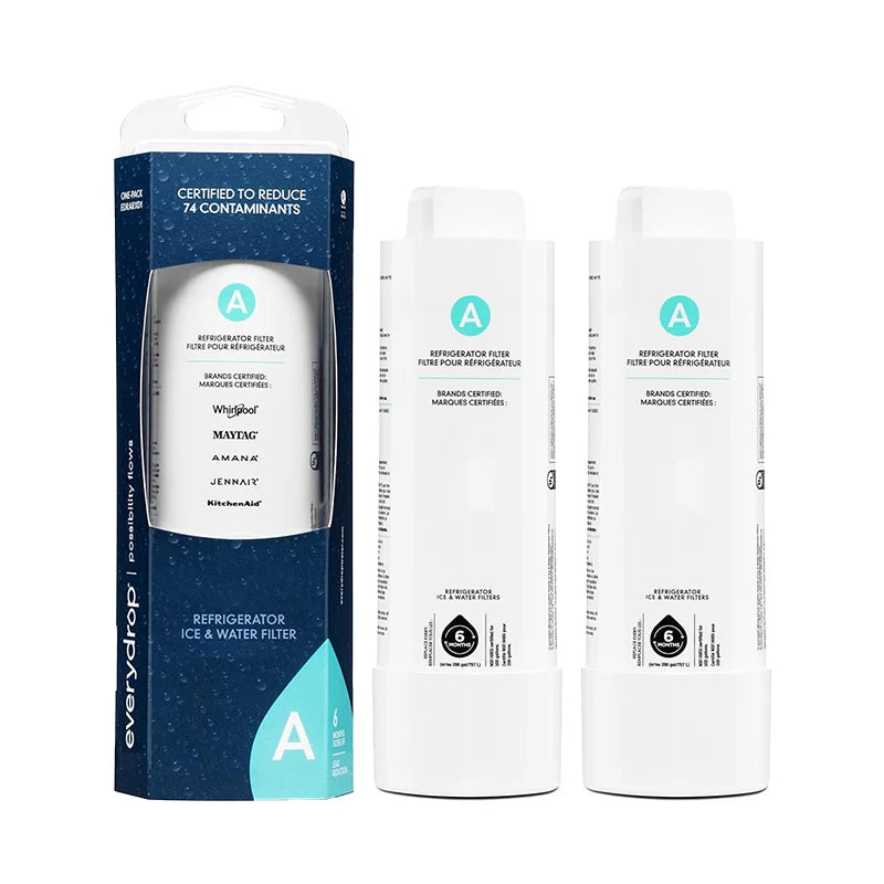 EDRARXD1 Refrigerator Water Filter Compatible with Whirlpool EDRARXD1B, WRMF3636RZ, WRFF3536SZ, WRMF3636RV WRFF3436RZ WRMF3636RW