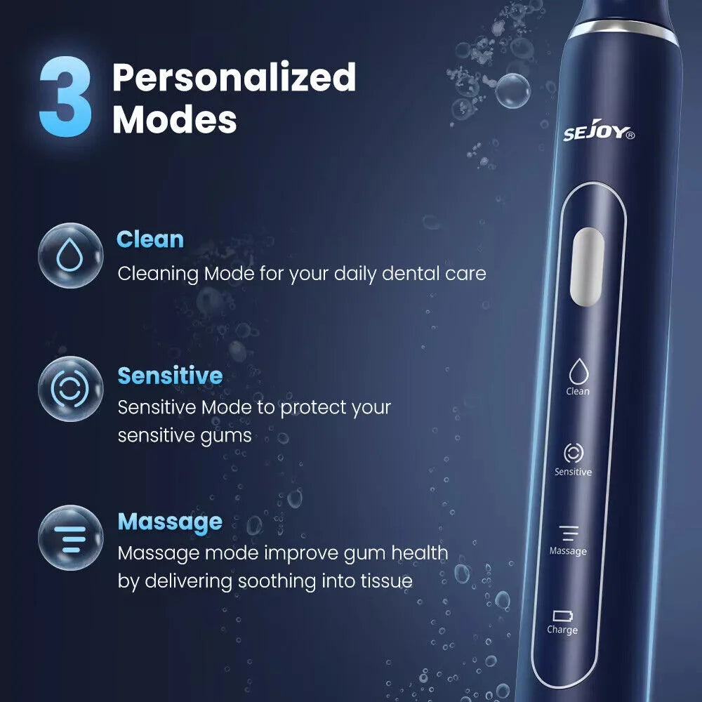 SEJOY Irrigator Dental + Electric Toothbrush Set Water Flosser Mouth Teeth Cleaning Machine For Home