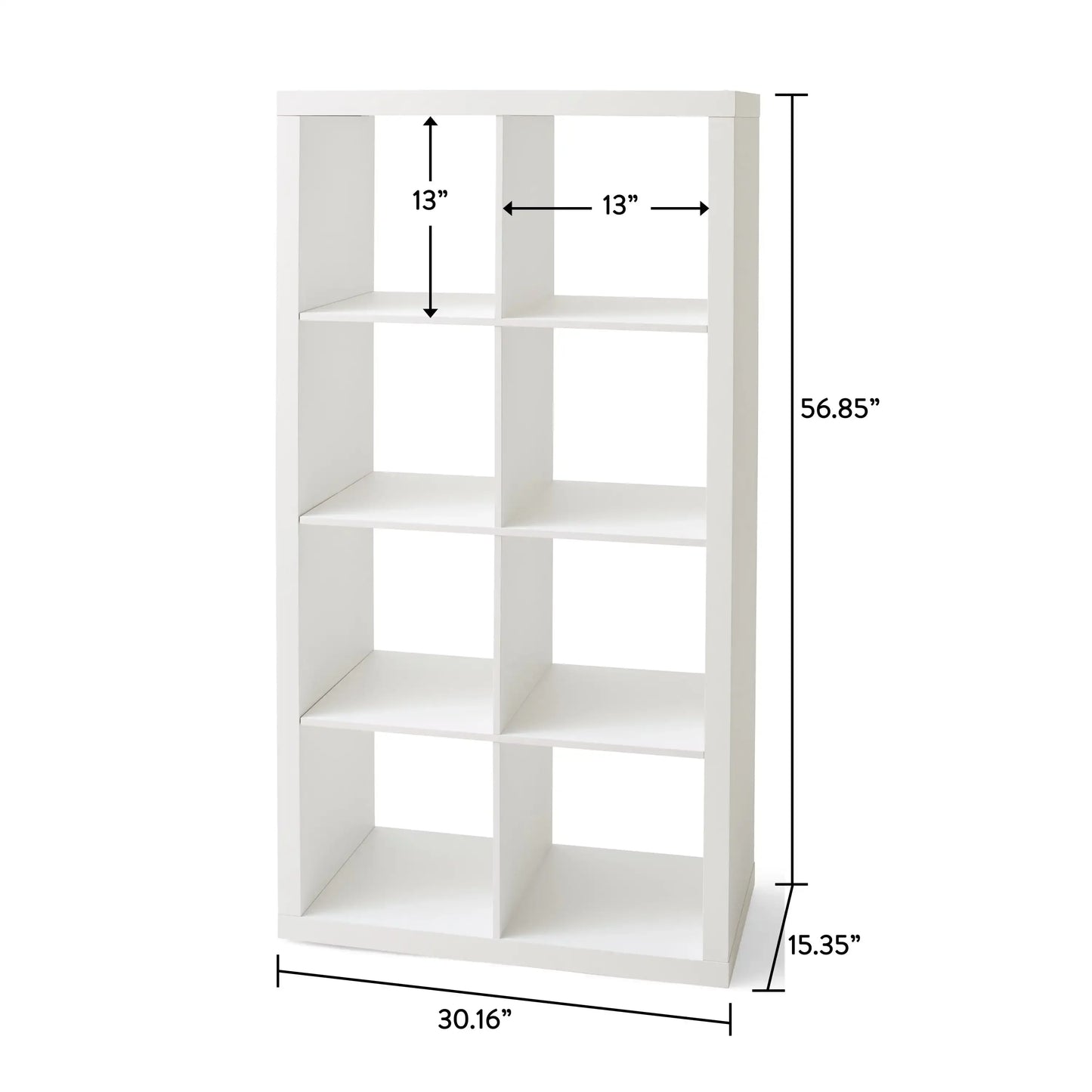 8-Cube Storage Organizer, White Texture
