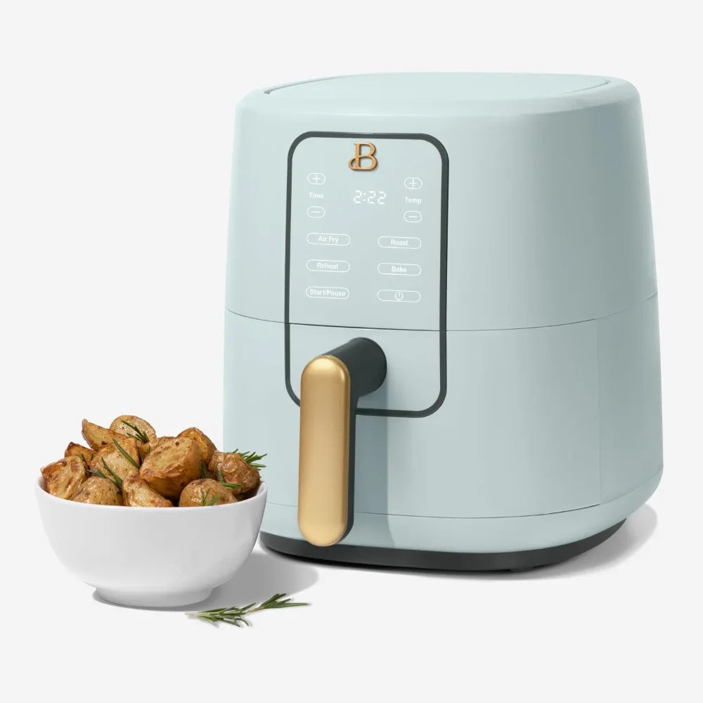 3 Qt Air Fryer with TurboCrisp Technology, Hydrangea by Drew Barrymore