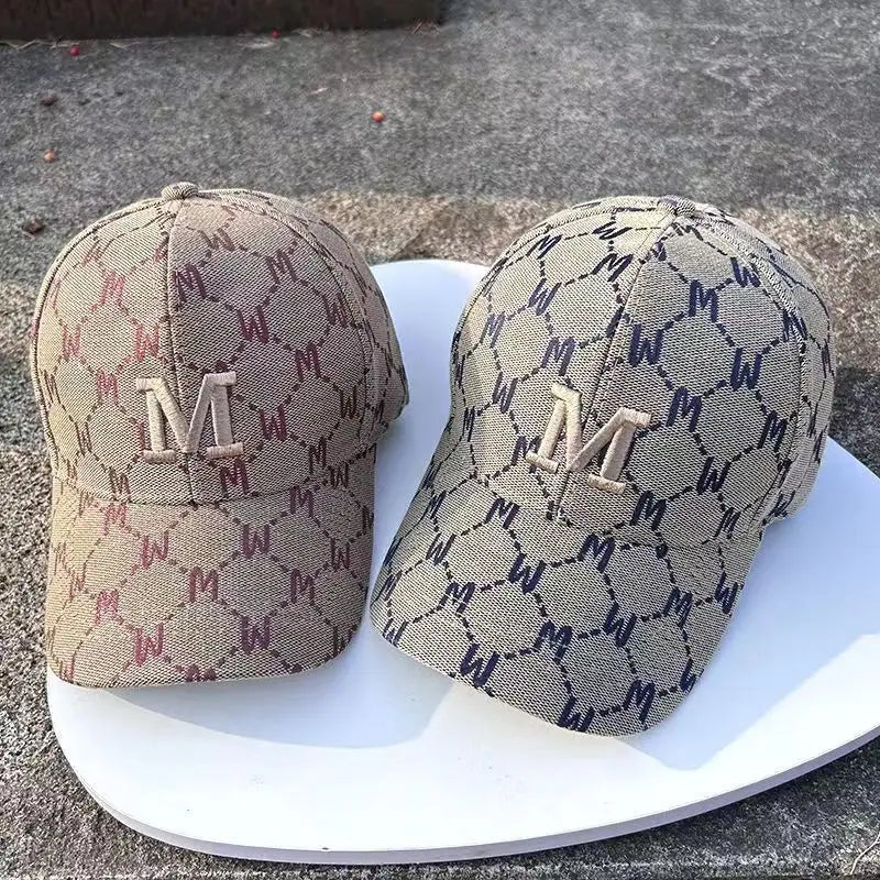 2025 Fashion letter embroidery men and women summer leisure new outdoor sun protection handsome baseball cap trend cap