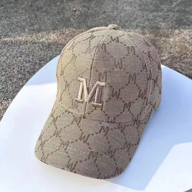 2025 Fashion letter embroidery men and women summer leisure new outdoor sun protection handsome baseball cap trend cap