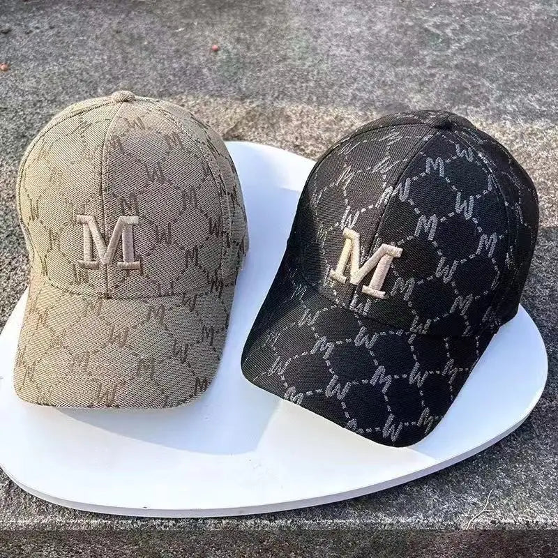 2025 Fashion letter embroidery men and women summer leisure new outdoor sun protection handsome baseball cap trend cap