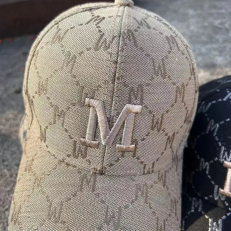 2025 Fashion letter embroidery men and women summer leisure new outdoor sun protection handsome baseball cap trend cap