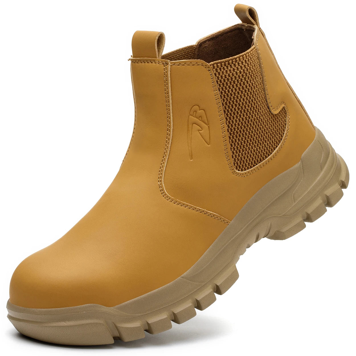 Waterproof Men's Safety Work Boots Steel Toe Shoes Anti Impact Anti Puncture Outdoor Hiking Protective Boots