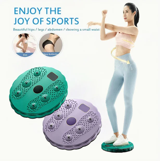 Waist Twisting Disc Magnetic Massage Body Trainer for Abdomen Weight Loss Body Shaping Gym Fitness Equipment