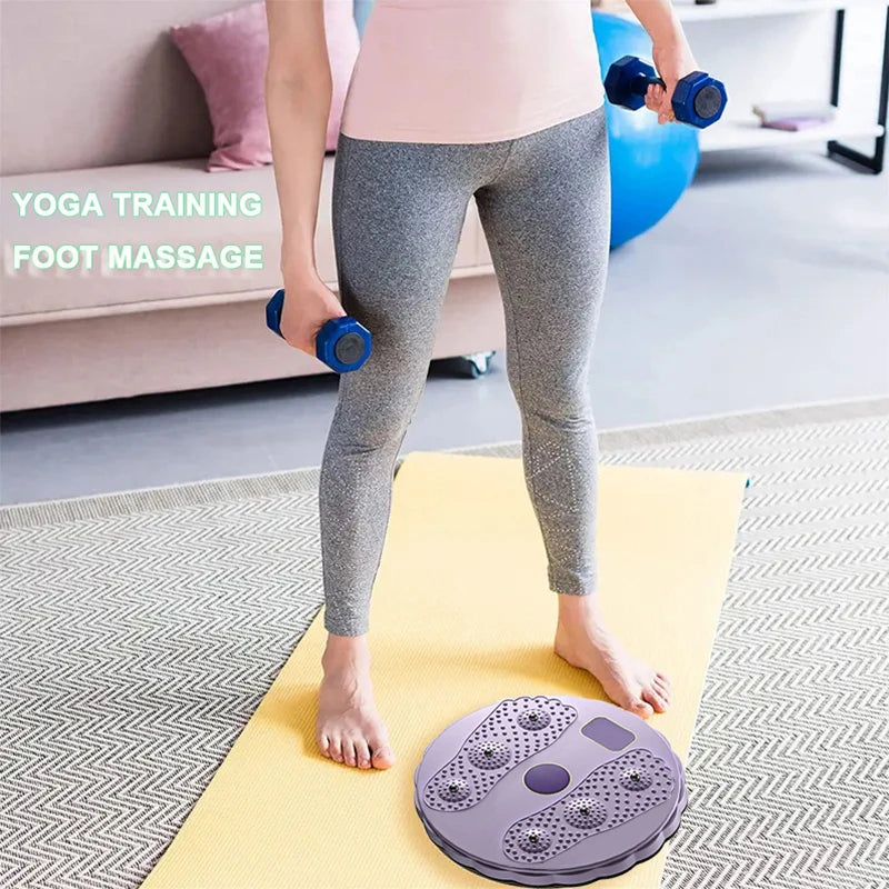 Waist Twisting Disc Magnetic Massage Body Trainer for Abdomen Weight Loss Body Shaping Gym Fitness Equipment