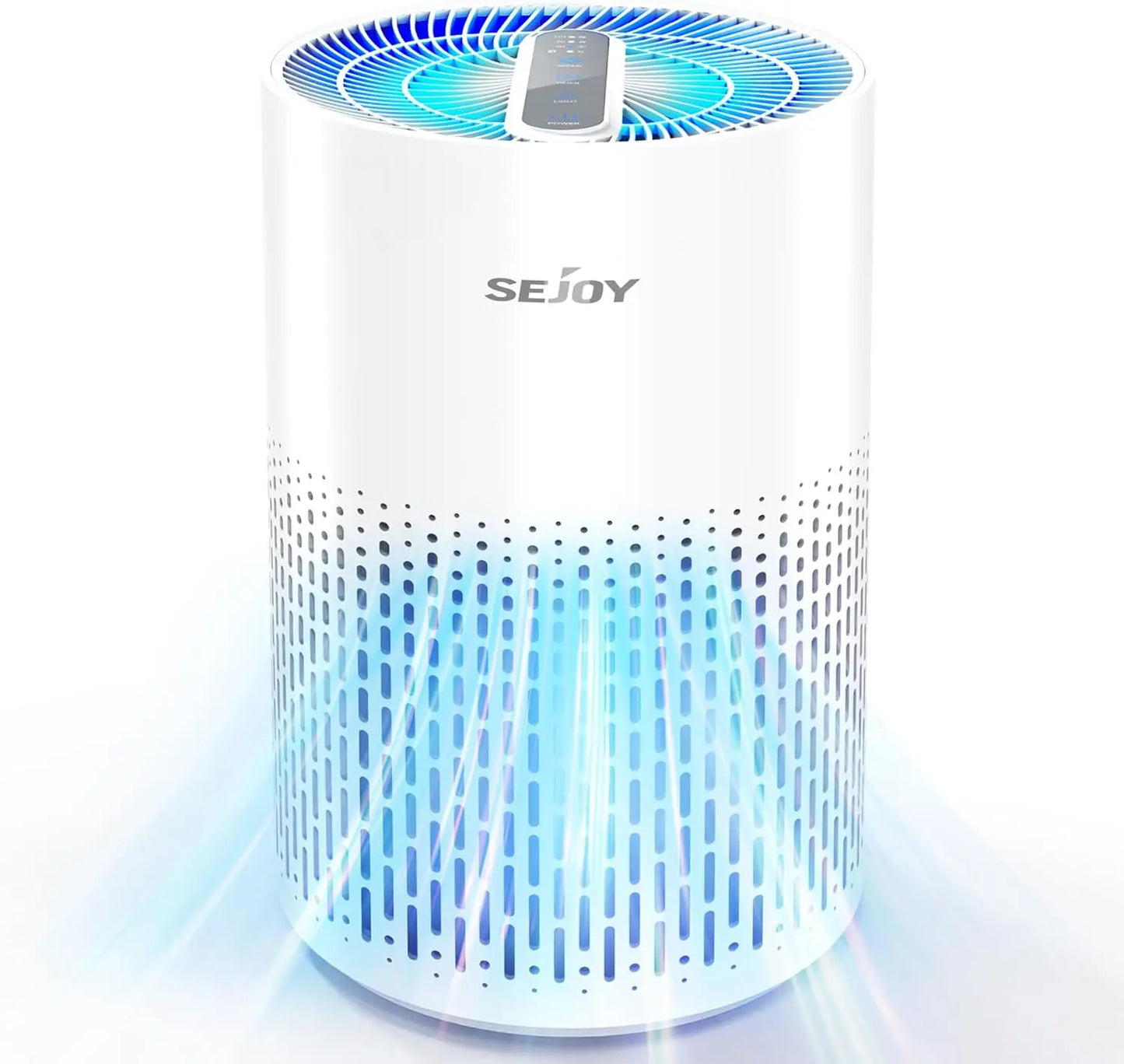 Sejoy Air Purifiers for Bedroom H13 True HEPA Air Filter,4 Speeds,Timer,Quiet Air Cleaner for Home, Office, Living Room