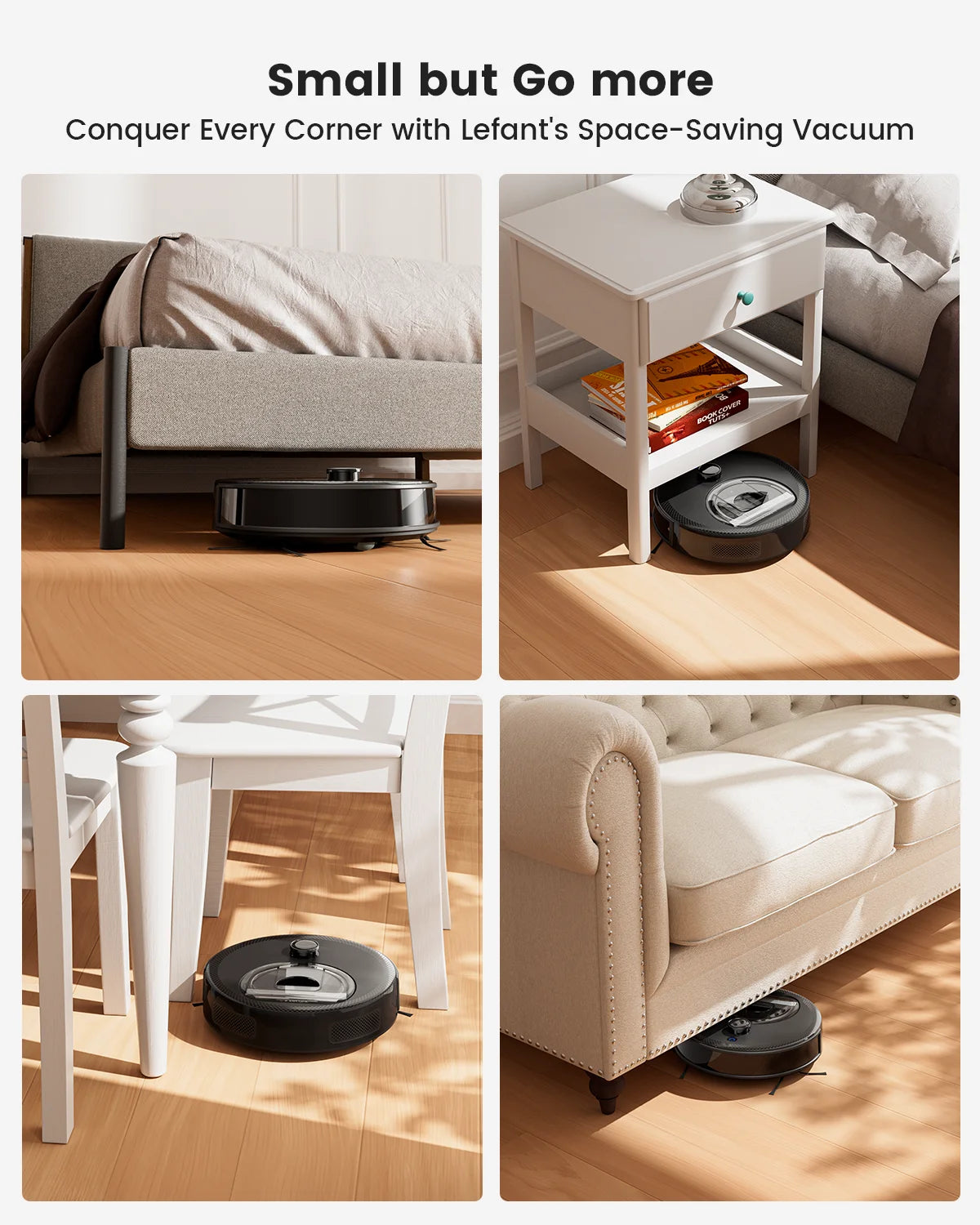 Lefant M330 Pro Robot Vacuum and Mop combo, 5000Pa,dTOF LiDAR Navigation,Compatible with Alexa/Google/WiFi