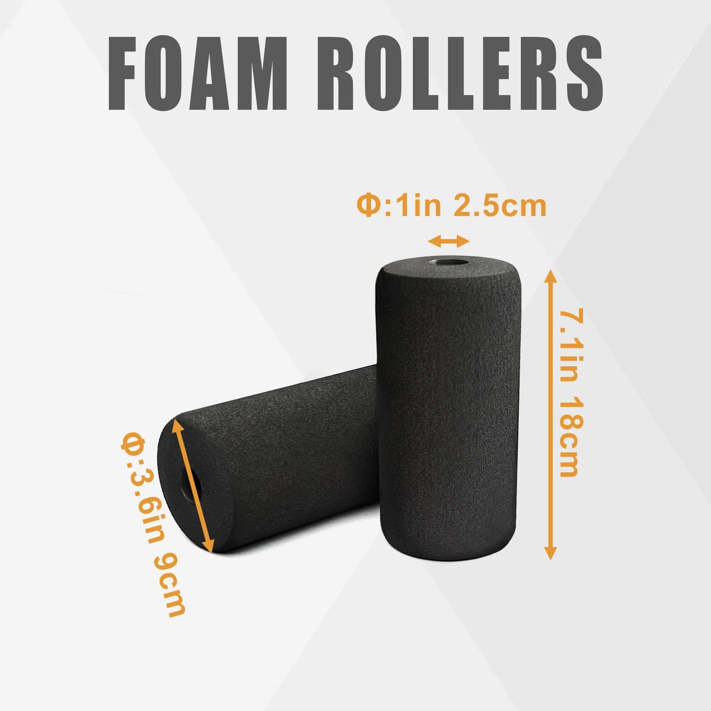 High Density Foam Roller Replacement Foam Foot Pads for Home Gym Exercise Machines Weight Bench Curl Attachment