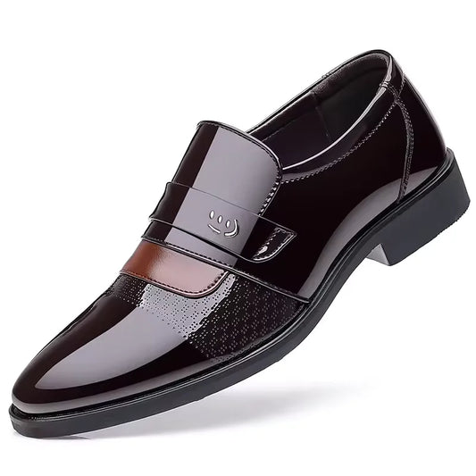 Men's casual leather shoes Men's casual leather shoes for business formal wear Fashion multi-functional evening and wedding shoe