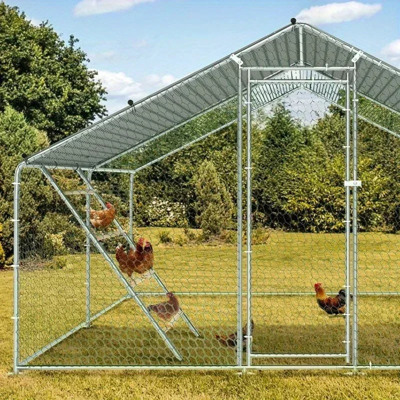 Chicken Coop Roosting Perch Essentials：Perfect for Backyard Poultry, Easy Installation for Chickens (55' L x 40' W)
