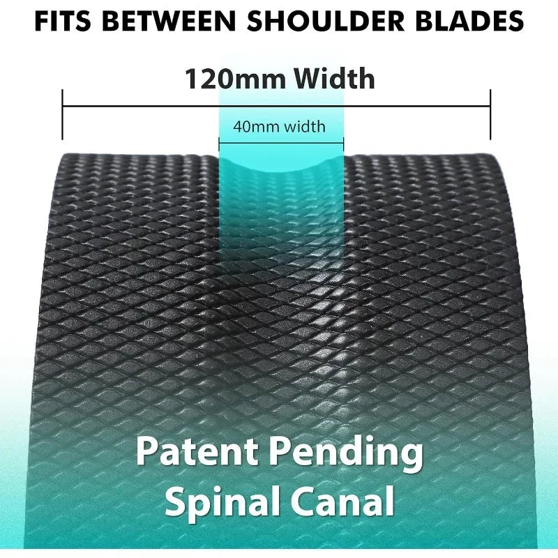 Back Roller - Back Wheel for Deep Tissue Massage,Yoga Wheel for Back Pain & Stretching- Comfy Deep Tissue Massage Rolle