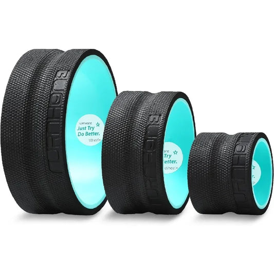 Back Roller - Back Wheel for Deep Tissue Massage,Yoga Wheel for Back Pain & Stretching- Comfy Deep Tissue Massage Rolle