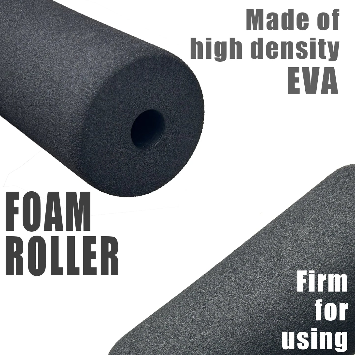 High Density Foam Roller Replacement Foam Foot Pads for Home Gym Exercise Machines Weight Bench Curl Attachment