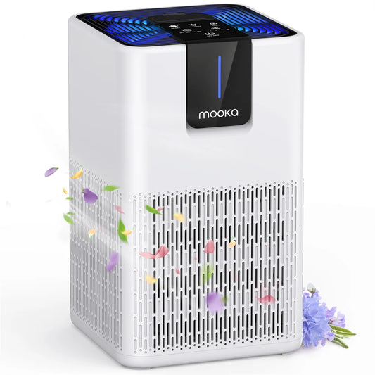 Air Purifier for Home Large Room Allergies Pet Hair in Bedroom, Covers Up to 1250 ft² ,H13 HEPA Air Purifier for Pets Dust Odor