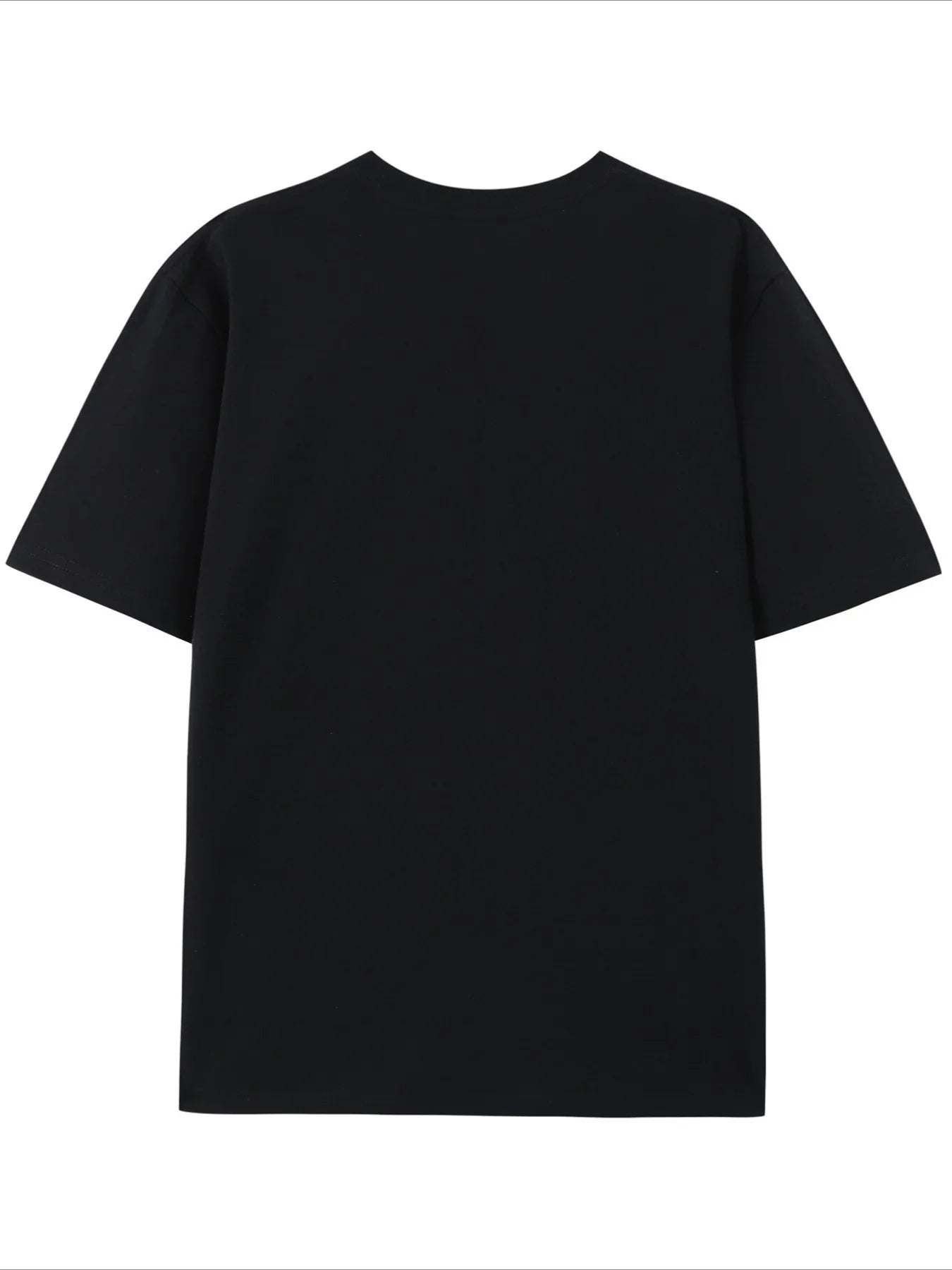 Men's Graphic Devil T-Shirt - 100% Cotton, Crew Neck, Short Sleeve, Black Casual Wear for All Seasons - Perfect Gift