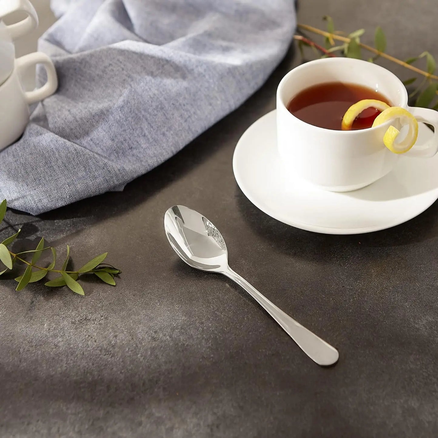Endurance Flatware Collection Stainless Steel, Dishwasher Safe, Teaspoon