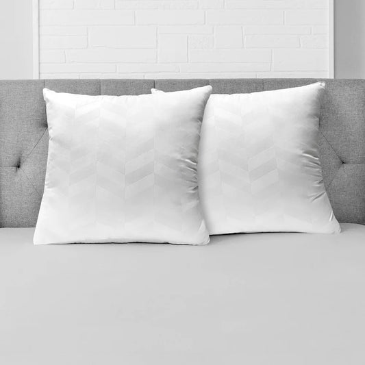 Euro Pillow Insert 26x26 Soft Microfiber Hypoallergenic Fiber Machine Washable Luxurious Supportive Cushion Bed Sofa