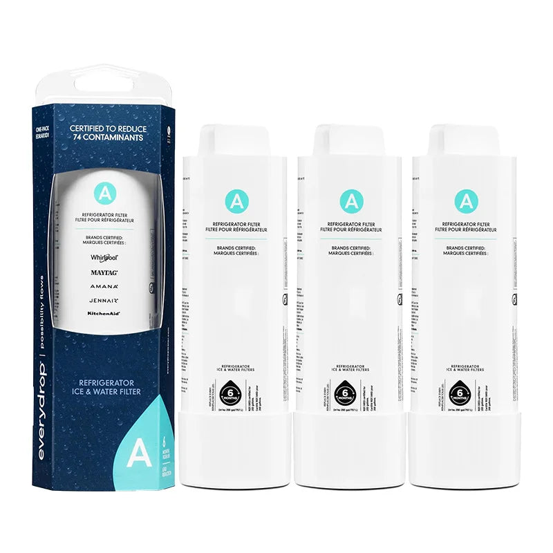 EDRARXD1 Refrigerator Water Filter Compatible with Whirlpool EDRARXD1B, WRMF3636RZ, WRFF3536SZ, WRMF3636RV WRFF3436RZ WRMF3636RW