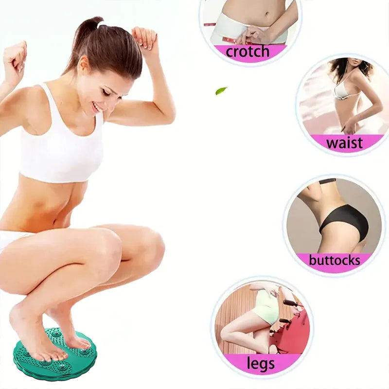 Waist Twisting Disc Magnetic Massage Body Trainer for Abdomen Weight Loss Body Shaping Gym Fitness Equipment