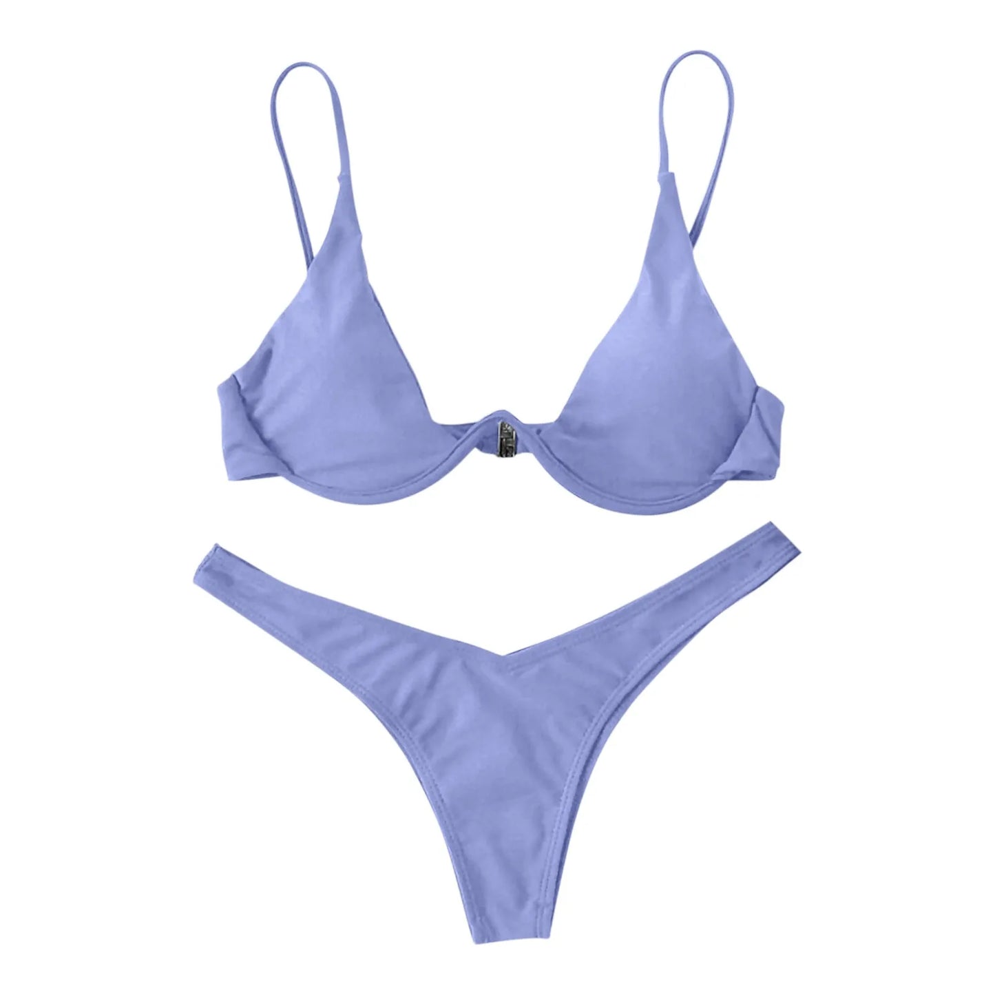 2025 Sexy  Bikini Swimsuit Low Waisted  Beach Bathing Suit   Brazilian Swimwear Two Pieces Sale