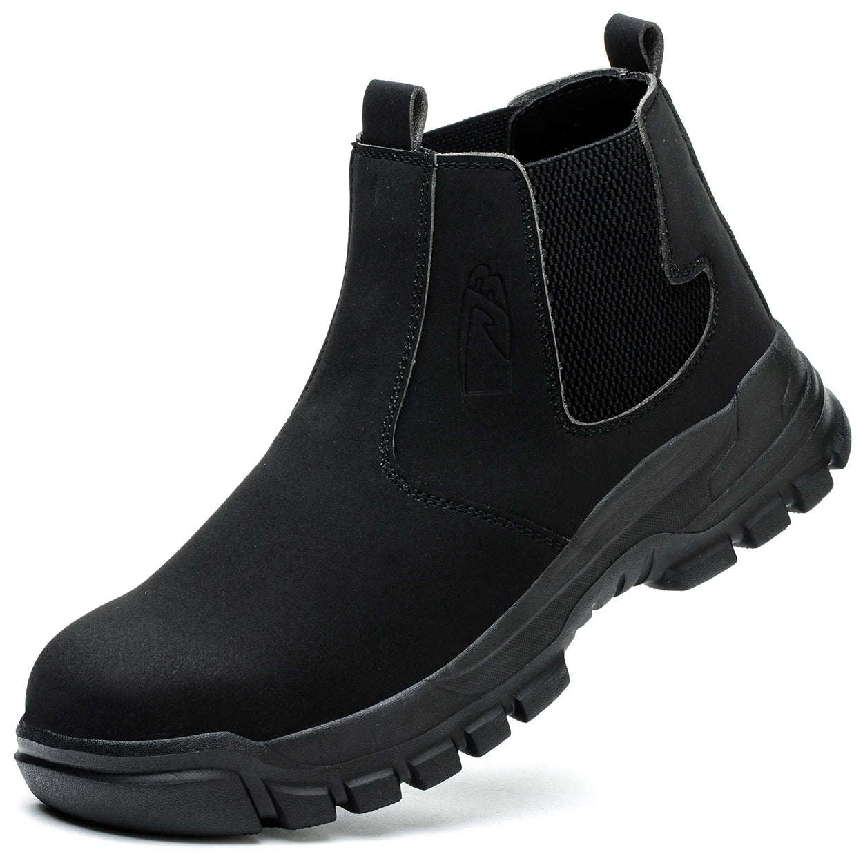 Waterproof Men's Safety Work Boots Steel Toe Shoes Anti Impact Anti Puncture Outdoor Hiking Protective Boots