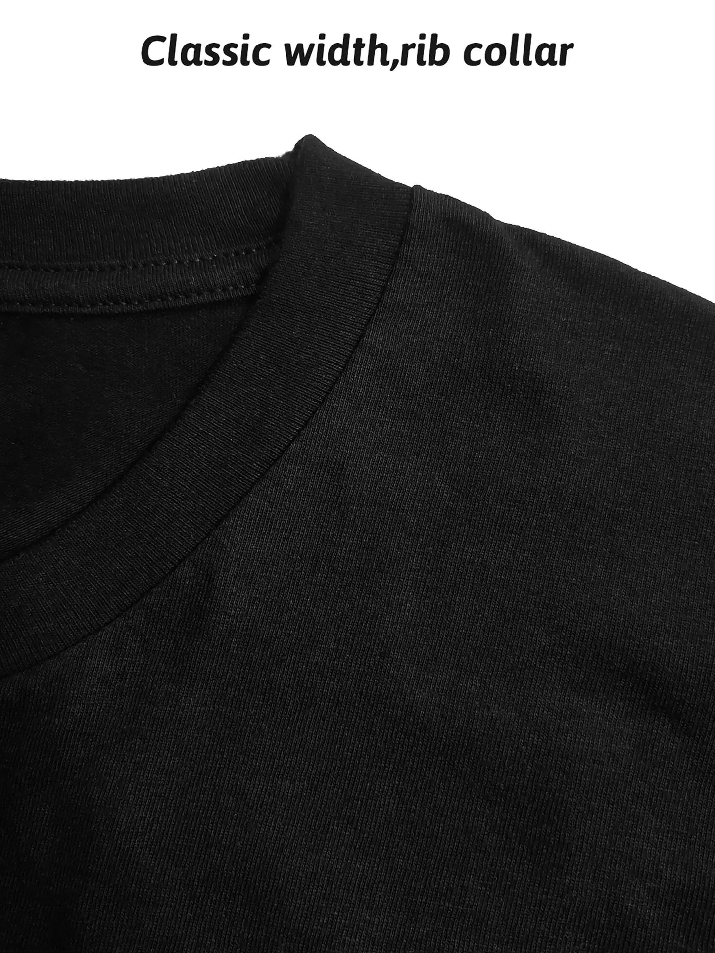 Men's Stylish I Love My Wife Creative Print T-Shirt Crew Neck Short Sleeve Top For Spring And Summer Trendy Streetwear Fashion