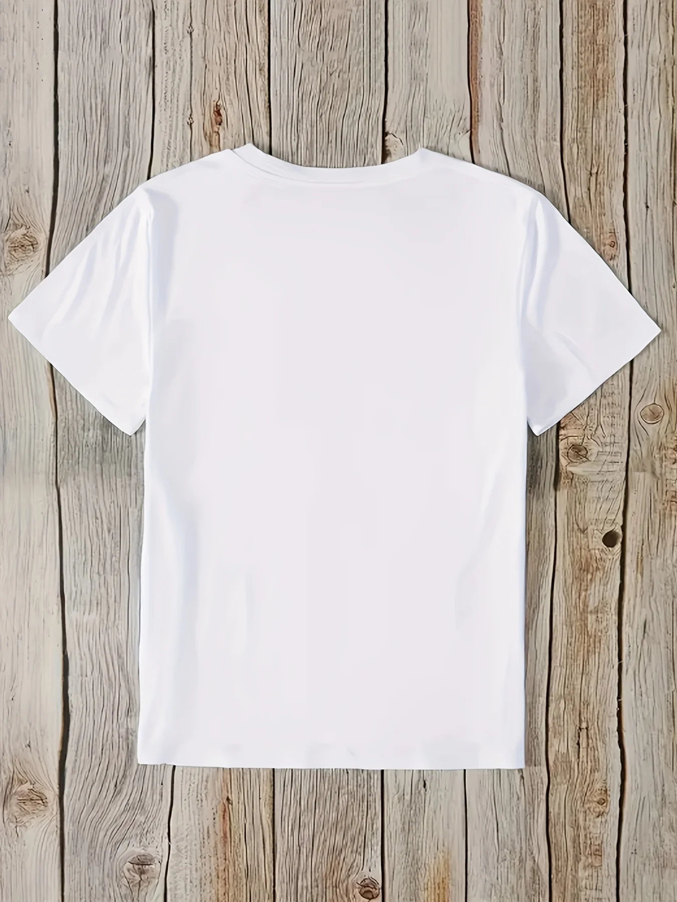 [New Arrival, Fashion T-Shirt] 2025 Spring-Summer Women's Heart Print Round Neck Short Sleeve Casual T-Shirt