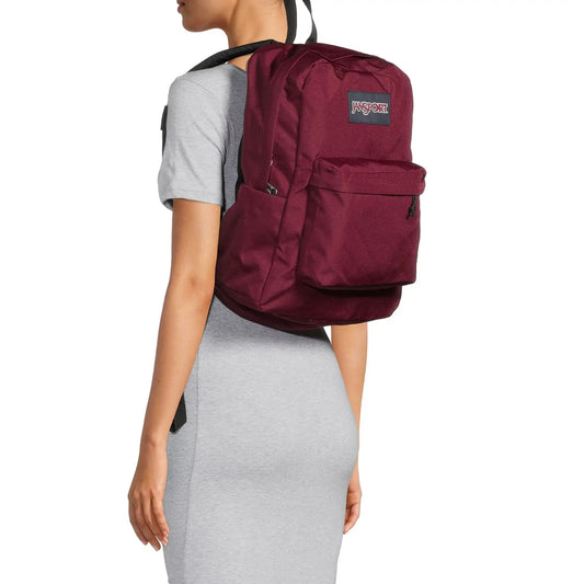 JanSport Unisex SuperBreak Backpack School Bag Russet Red