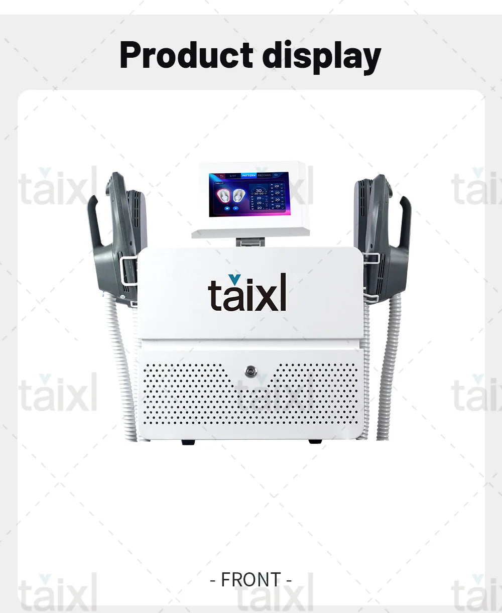 TAIXL Sculpt Machine 15Tesla 6500w  EMS RF Fat Slimming Burning Muscle Stimulation Body Sculpting 15 Electromagnetic Therapy
